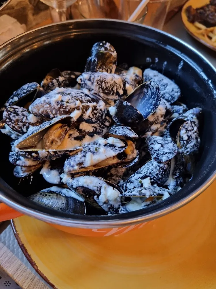 Moules Crème
